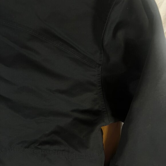 Lululemon Women’s Jacket Glyde 2 in 1 Adaptable Convertible Black SZ Small Crop - Picture 15 of 16